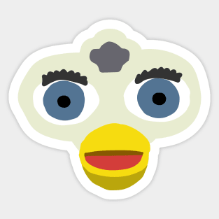 Furby Face Sticker